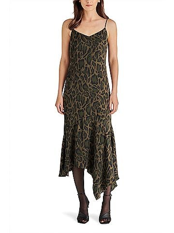 Steve Madden Lucille Dress in Army Green (view 2)