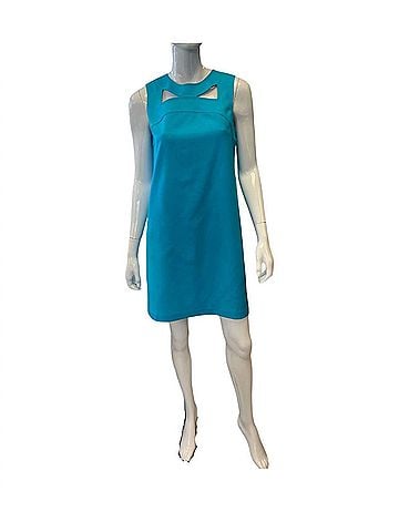 Trina Turk Bev Mini Dress in Teal (view 2)
