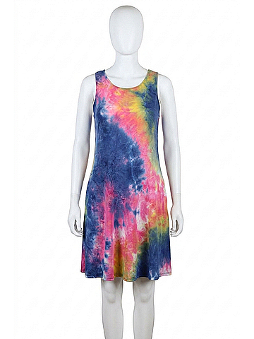 Heimish U.S.A To Die For Tie Dye Dress in Multi (view 1)