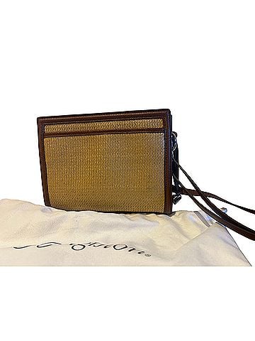 Brighton findley straw org bo Leather Crossbody Bag (view 2)