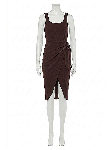 Bishop + Young The Power Of Purple Shawna Dress in Bordeaux (view 1)