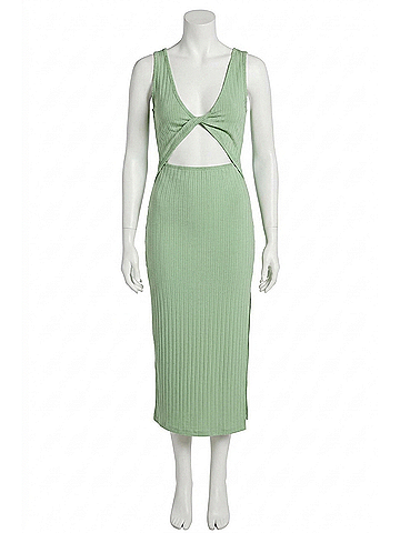 Billabong The Take A Look 2-Way Midi Dress in Green (view 1)