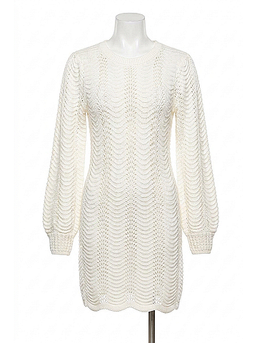 Bishop + Young Carson Sweater Dress in Porcelain (view 1)