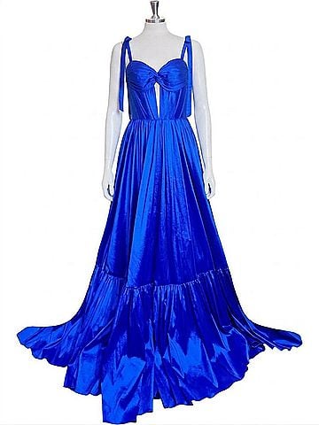 Jovani Rebecca Gown in Royal Blue (view 1)