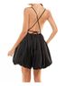 TCEC Black Bubble Mini Dress in Black Size L - photo 3