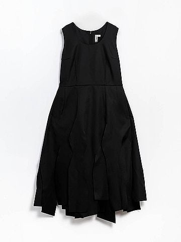 Comme des Garçons Fringe Dress in Black (view 2)