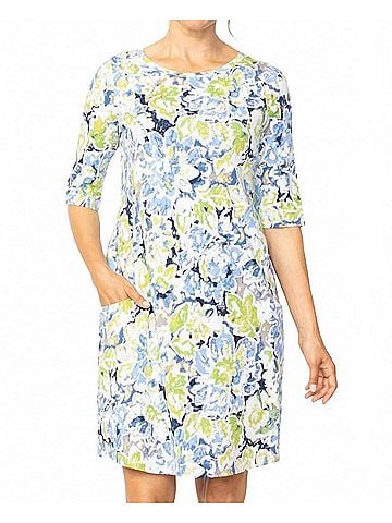 Habitat All Day Dress in Cornflower (view 2)