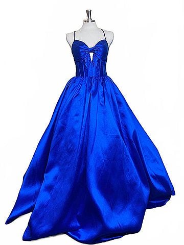 Jovani Women's Daria Gown in Royal Blue (view 1)