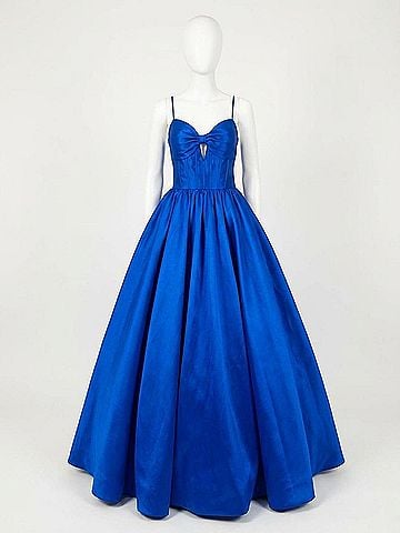 Jovani Women's Daria Gown in Royal Blue (view 2)
