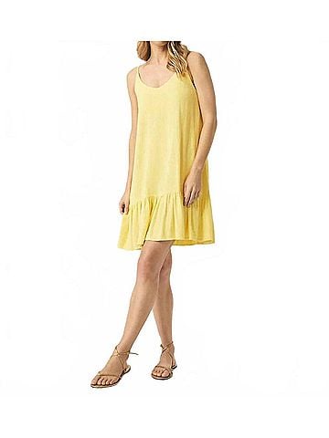 Splendid Gisele Mini Dress in Buttercup (view 2)