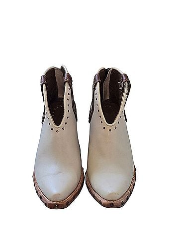 Ariat Ariat Ladies Greeley Shades Of Grain &amp; Blanco Booties Ankle Boots (view 1)