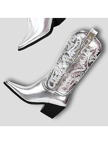 Billini Women's Danilo Chunky Heel Cowgirl Boots (view 2)