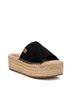 XTI Black Women's Refresh Platform Wedge Sandals Size 9 - photo 3
