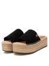 XTI Black Women's Refresh Platform Wedge Sandals Size 6 - photo 5