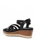 Refresh Black Women's Sleek Wedges in Black Size 6 - photo 3