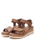 XTI Brown Women's Wedge Sandals Size 7 - photo 4