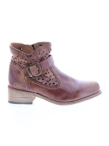 BED|STU Women's Heather Ankle Boots in Tan Dip Dye Mason (view 1)