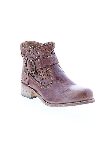 BED|STU Women's Heather Ankle Boots in Tan Dip Dye Mason (view 2)