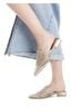 XTI Gold Women's Pointed Toe Mules Size 6 - photo 5