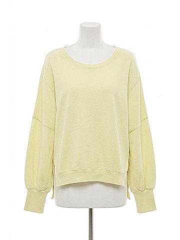 Dear John Trenton Sweatshirt in Wax Yellow (view 1)
