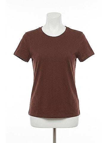 Dear John Decker Jersey Short Sleeve Tee in Cocoa (view 1)