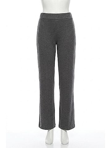 Tribal Pull On Ankle Pants With Pockets in Charcoal (view 1)