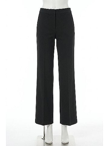 Joseph Ribkoff Heavy Knit Wide Leg Pant in Black (view 1)