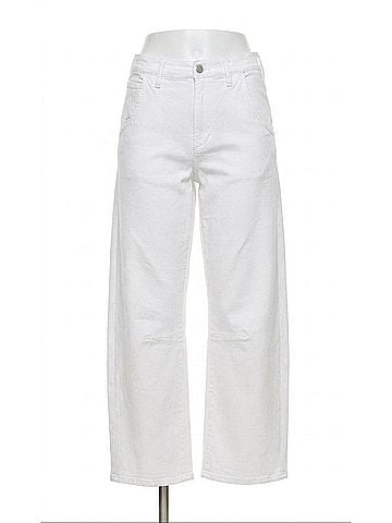 Dear John Teddi Baggy Fit Pants in White (view 1)
