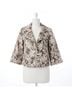 Joseph Ribkoff Animal Print Brown Python Jacket in Beige/Multi Size S - photo 1