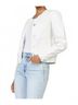 Dear John White Kat Quilted Denim Jacket in White Size S - photo 3