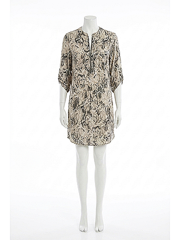 Joseph Ribkoff Python Dress in Beige/Multi (view 1)