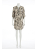 Joseph Ribkoff Animal Print Brown Python Dress in Beige/Multi Size 8 - photo 1