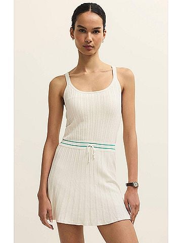 Z Supply Set Serve Dress in White (view 2)