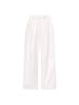 STAUD 100% Cotton Ivory White Track Pants Size 6 - photo 1