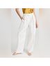 STAUD 100% Cotton Ivory White Track Pants Size 6 - photo 10