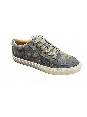 Corkys Women's Puzzle Camo Shoes in Brown (view 1)