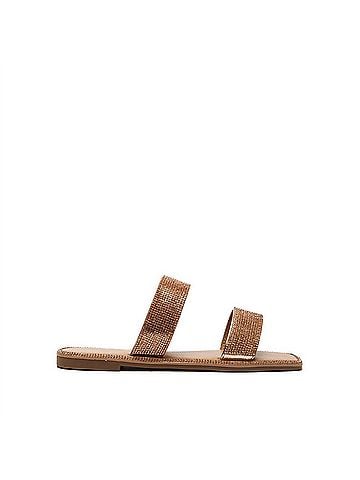 Qupid Women's Rhinestone Sandal (view 1)