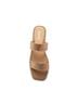 Qupid Gold Women's Rhinestone Sandal Size 8 1/2 - photo 2