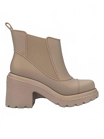 Melissa Women's Courtney Boots in Beige (view 1)