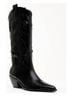 Matisse Black Women's Alice Performance Western Boots Size 6 - photo 1