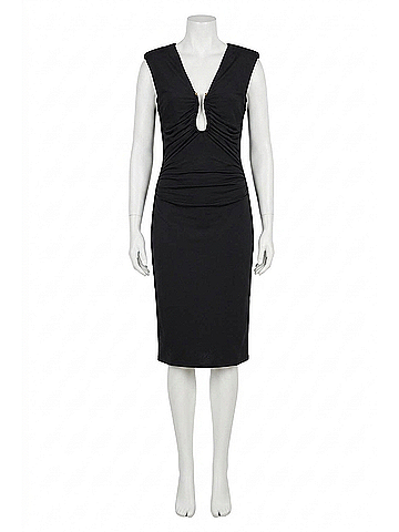 Bishop + Young Clayton Party Dress in Black (view 1)