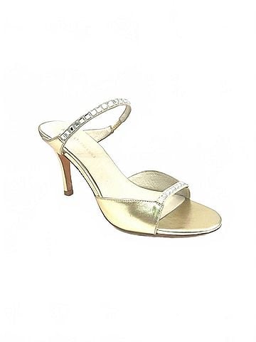 KOKO + PALENKI Women's Cleo Sandals in Gold (view 2)