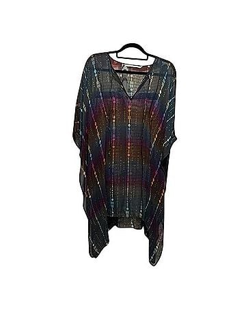 Twelfth Street by Cynthia Vincent Silk Kaftan Casual Dress (view 2)