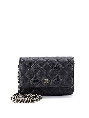 Chanel Wallet on Chain Quilted Caviar Mini (view 1)