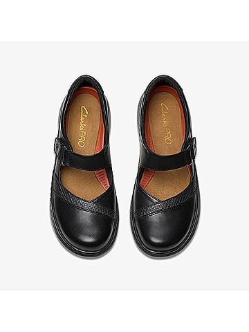 Clarks Women's Clarkspro Pace Shoe in Black (view 2)