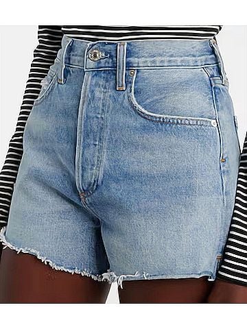 Citizens of Humanity Marlow Raw-Hem Short in Portrait (view 2)