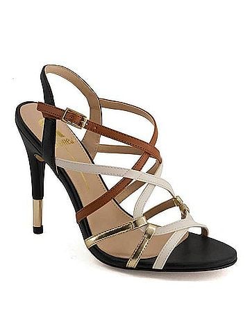 Andrea Women's Strappy Stiletto Sandal in Multicolor (view 1)