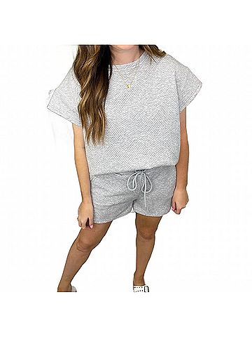 See and Be Seen Call My Jet Textured Shorts (view 2)