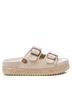 XTI White Women's Flat Sandals Size 6 - photo 1