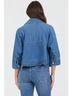 Dear John Solid Blue Cristo Jacket in Mid Blue Size M - photo 3